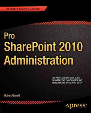 Pro Sharepoint 2010 Administration Discount