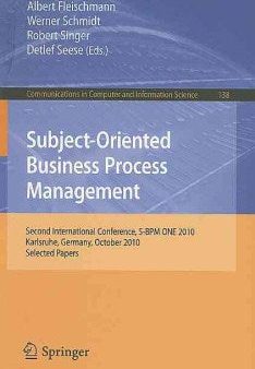 Subject-Oriented Business Process Management For Discount